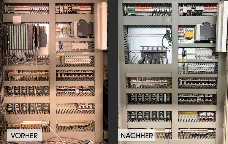Modernisuerung der Steuerungstechnik